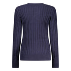 Norway 1963 Blu Viscosa Women Sweater