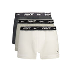 Nike Grey Cotton Men Boxer Short