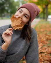 HAAKWEAR Knit Cuffed Beanie - Rusty Burgundy