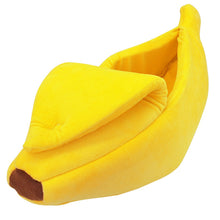 Banana Cat Bed House Cozy Cute Banana Puppy