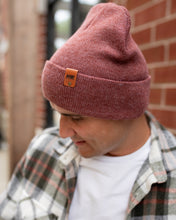 HAAKWEAR Knit Cuffed Beanie - Rusty Burgundy