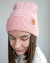 HAAKWEAR Knit Cuffed Beanie - Pearl Pink