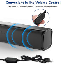 Desktop PC Portable Soundbar Speaker