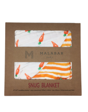 ORGANIC SNUG BLANKET - CARROTS