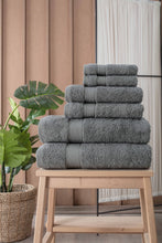 Turkish Cotton Full Bath Towel Set of 6