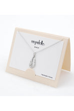 14K Gold Dipped Leaf Pendant Necklaces By DOBBI ( Variety Color