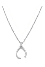 14K Gold Dipped Wishbone Pendant Necklaces By DOBBI ( Variety Color
