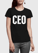 CEO Half Sleeves Women T-shirt