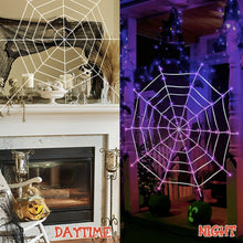 Large Light Up Cobweb Halloween Display Prop