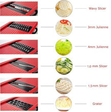 Stainless Steel 6 Blades Vegetable Slicer