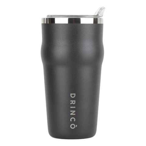 DRINCO 20oz Insulated Tumbler Beer Mug-Bottle Opener THOR-(Jet Black)