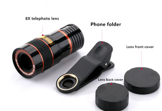 Mobile Phone Universal 8X8 Optical Zoom Telescope