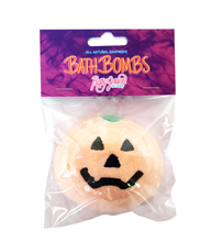 Jack-O-Lantern Bath Bomb, Halloween Bath Bomb