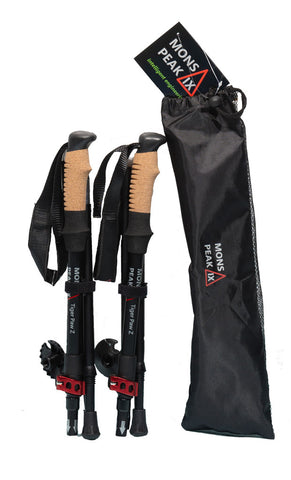 Mons Peak IX Tiger Paw Z Trekking Poles (Z-135)