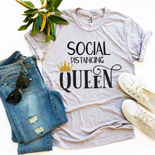 Social Distancing Queen T-shirt