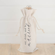 Eat, Drink, and Be Married Wine Bag