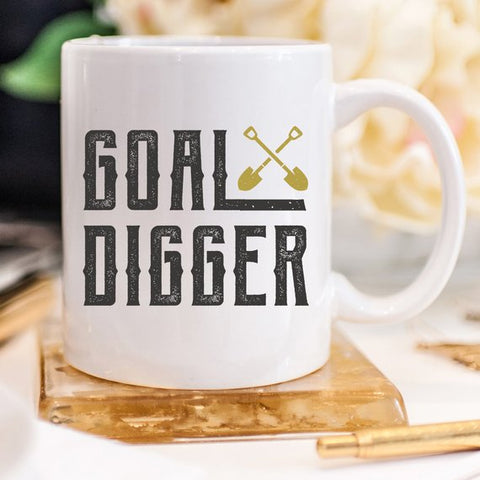 Goal Digger Mug, Entrepreneur Mug, Girl Boss Mug,