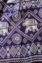 Purple Elephant Pants Harem Pants Boho Pants