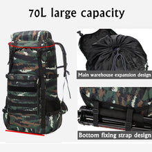 Waterproof Outdoor Camping 70L Military Backpack