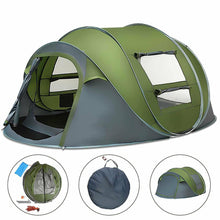 Large Capacity 4 to 5 Persons Automatic Pop Up Camping Tent