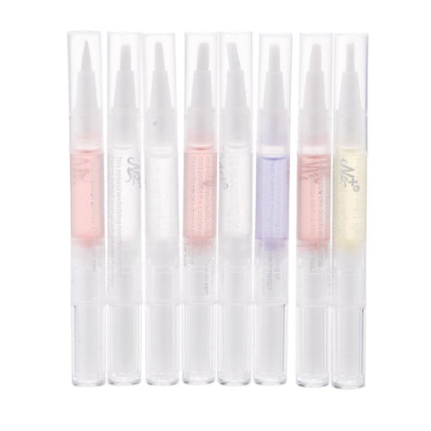 8Pcs Nail Nutrition Oil Pen Nail Art Treatment Cuticle Revitalizer Oil